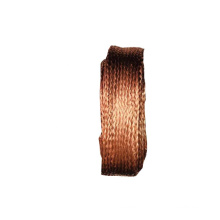 Tinned flexible flat copper braid wire for ground wire application